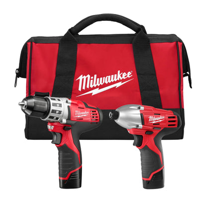 MILWAUKEE M12 DRILL/DRIVER AND IMPACT DRIVER TOOL KIT